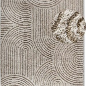 Béžový koberec 80x120 cm Chappe Beige – Elle Decoration