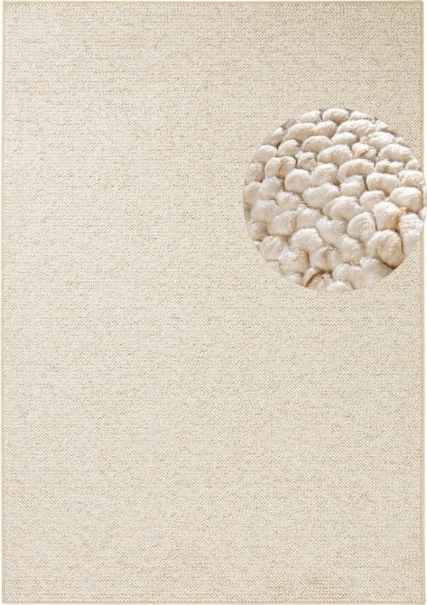 Krémový koberec 200x300 cm Wolly – BT Carpet