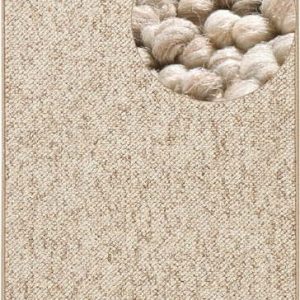 Světle hnědý běhoun 80x300 cm Wolly – BT Carpet