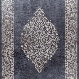 Antracitový pratelný běhoun 80x250 cm Fiesta – Ayyildiz Carpets