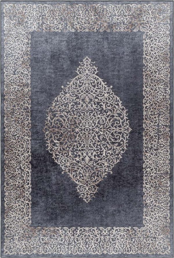 Antracitový pratelný koberec 120x170 cm Fiesta – Ayyildiz Carpets