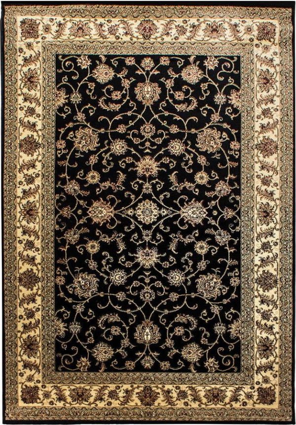 Koberec v černo-zlaté barvě 240x340 cm Marrakesh – Ayyildiz Carpets