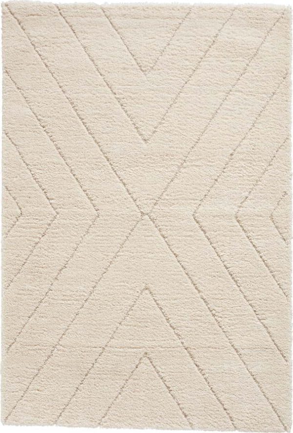 Krémový koberec 200x290 cm Ideal Shaggy – Think Rugs