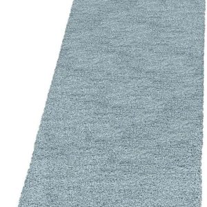 Modrý běhoun 80x250 cm Fluffy – Ayyildiz Carpets