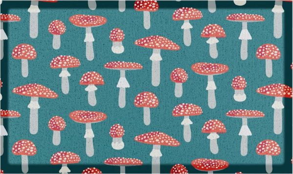 Rohožka 40x70 cm Agaric Mushroom – Artsy Doormats