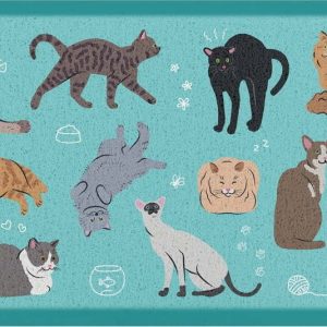 Rohožka 40x70 cm Cats – Artsy Doormats