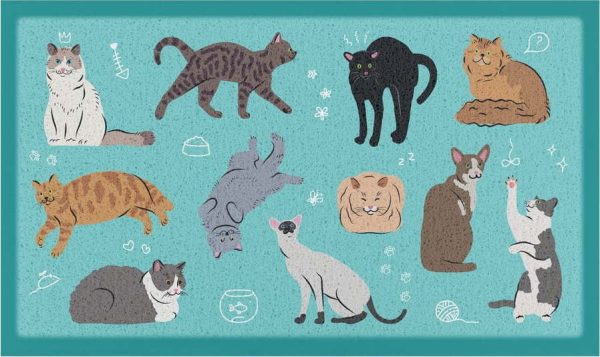 Rohožka 40x70 cm Cats – Artsy Doormats