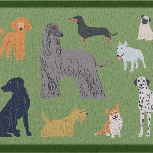 Rohožka 40x70 cm Dog Breeds – Artsy Doormats