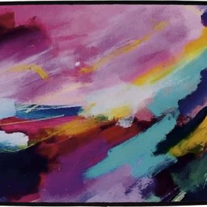 Rohožka 45x75 cm Rainbow Storm – Butter Kings