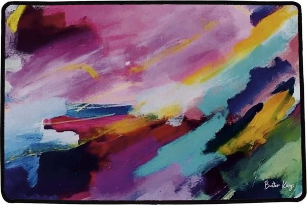 Rohožka 45x75 cm Rainbow Storm – Butter Kings