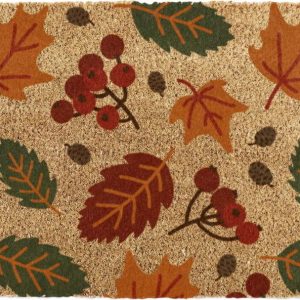 Rohožka z kokosového vlákna 60x90 cm Autumn Leaves – Artsy Doormats