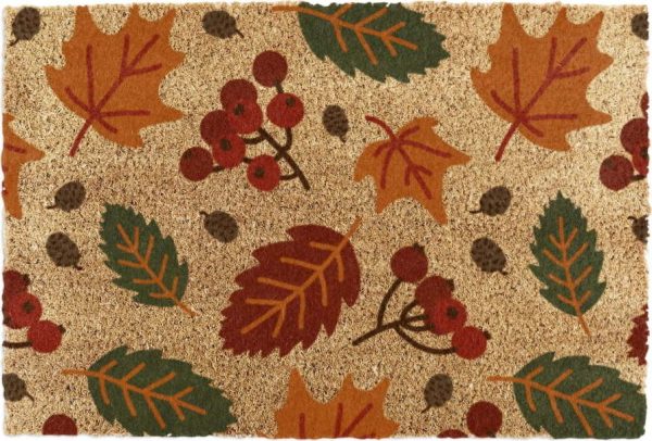 Rohožka z kokosového vlákna 60x90 cm Autumn Leaves – Artsy Doormats