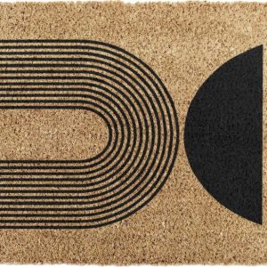 Rohožka z kokosového vlákna 40x60 cm Half Moon – Artsy Doormats