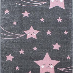 Růžovo-šedý dětský koberec 80x150 cm Kids – Ayyildiz Carpets