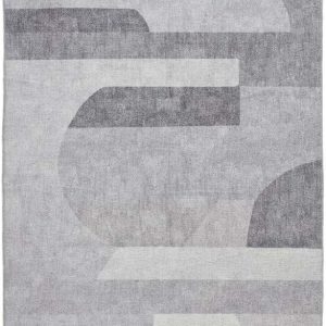 Šedý pratelný koberec s příměsí bavlny 152x230 cm Whisper – Think Rugs