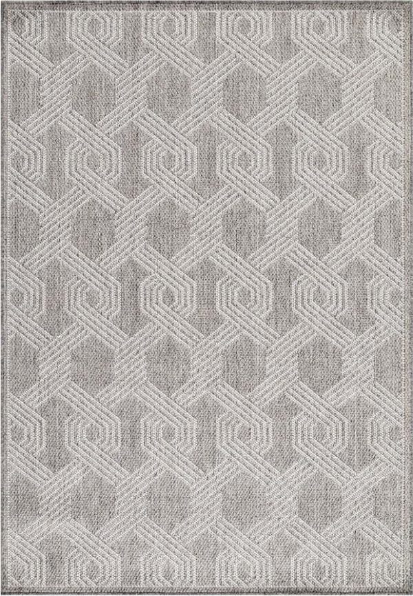 Šedý venkovní běhoun 80x250 cm Aruba – Ayyildiz Carpets