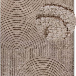 Světle hnědý koberec 120x170 cm Panglao New York Taupe – Elle Decoration