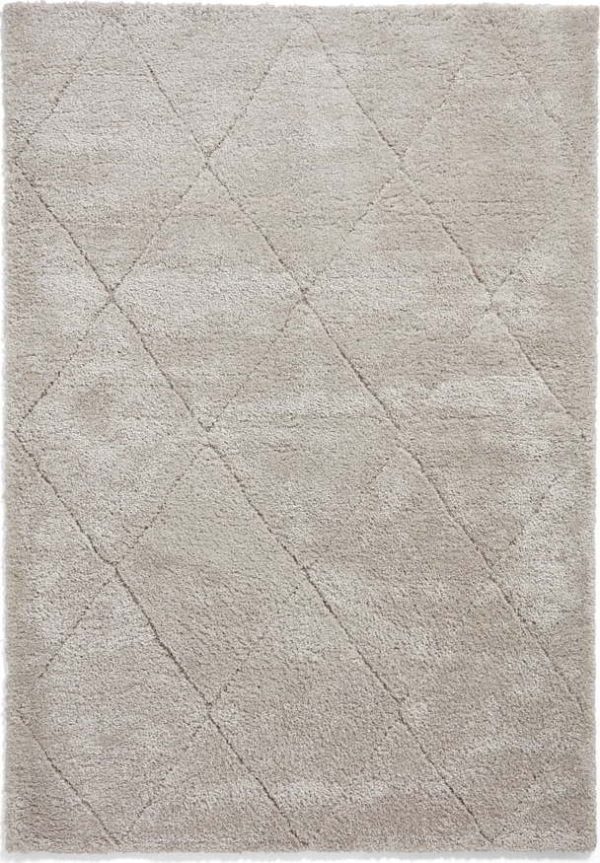 Světle šedý koberec 200x290 cm Ideal Shaggy – Think Rugs