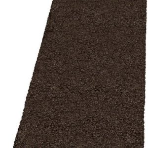 Tmavě hnědý běhoun 80x250 cm Fluffy – Ayyildiz Carpets