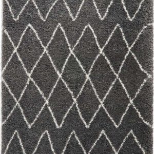 Tmavě šedý koberec 80x150 cm Boho – Think Rugs