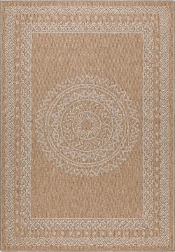 Venkovní koberec v přírodní barvě 80x150 cm Dhaka – Ayyildiz Carpets