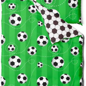 Bavlněné dětské povlečení na jednolůžko 140x200 cm Soccer – Bonami Selection