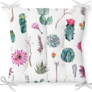 Podsedák s příměsí bavlny Minimalist Cushion Covers Succulent